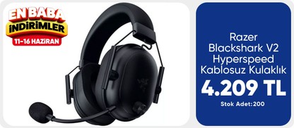Razer Blackshark V2 Hyperspeed Kablosuz Kulaklık