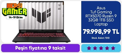 Asus Tuf Gaming RTX5070 Ryzen 9 32GB 1TB SSD Laptop