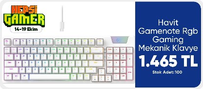 Havit Gamenote Rgb Gaming Mekanik Klavye