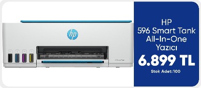 HP 596 Smart Tank All-In-One  Yazıcı 