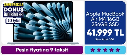 Apple MacBook Air M4 16GB 256GB SSD 