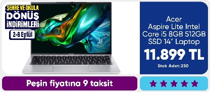 Acer Aspire Lite Intel Core i5 8GB 512GB SSD 14" Laptop