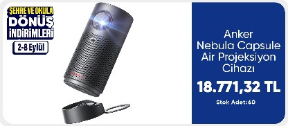 Anker Nebula Capsule Air Projeksiyon Cihazı		