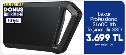 Lexar Professional SL600 1tb Taşınabilir SSD		