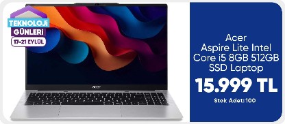 Acer Aspire Lite Intel Core i5 8GB 512GB SSD Laptop
