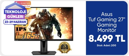 Asus Tuf Gaming 27" Gaming Monitör