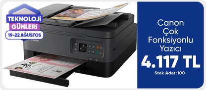 Canon Pixma TR4755I Tarayıcı + Fotokopi + Wi-Fi + Faks + Çok Fonksiyonlu Yazıcı