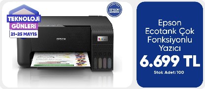 Epson Ecotank  Çok Fonksiyonlu  Yazıcı