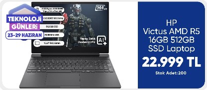 HP Victus AMD R5 16GB 512GB SSD Laptop
