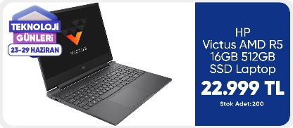 HP Victus AMD R5 16GB 512GB SSD Laptop