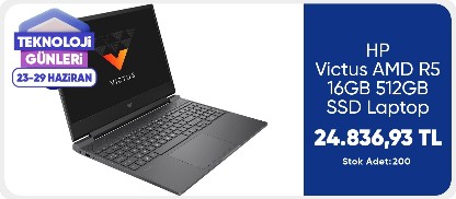 HP Victus AMD R5 16GB 512GB SSD Laptop