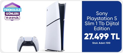 Sony Playstation 5 Slim 1 Tb Dijital Edition (İthalatçı )