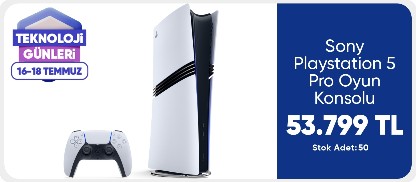 Sony Playstation 5 Pro Oyun Konsolu (Bilkom Garantili)