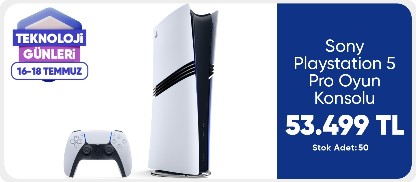 Sony Playstation 5 Pro Oyun Konsolu (Bilkom Garantili)