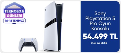 Sony Playstation 5 Pro Oyun Konsolu (Bilkom Garantili)