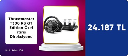 Thrustmaster T300 RS GT Edition Özel Yarış Direksiyonu