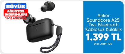 Anker Soundcore A25I Tws Bluetooth Kablosuz Kulaklık - Ios ve Android Uyumlu - A3948