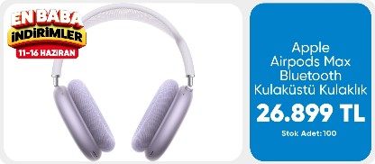 Apple Airpods Max Bluetooth Kulaküstü Kulaklık - Purple
