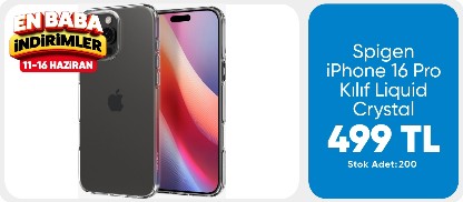 Spigen iPhone 16 Pro Kılıf Liquid Crystal 4 Tarafı Tam Koruma Crystal Clear - ACS08112