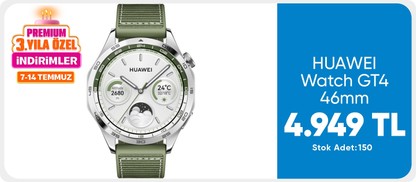 HUAWEI Watch GT4 46mm - Yeşil