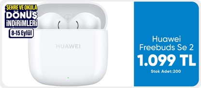 Huawei Freebuds Se 2 - Beyaz