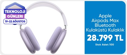 AirPods Max Bluetooth Kulaküstü Kulaklık - Purple 26.999 TL