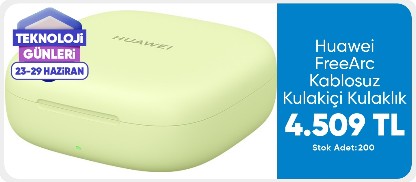 Huawei FreeArc Kablosuz Kulakiçi Kulaklık - Yeşil