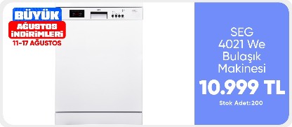 SEG Sbm 4021 We Bulaşık Makinesi
