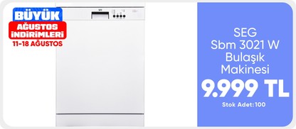 SEG Sbm 3021 W Bulaşık Makinesi