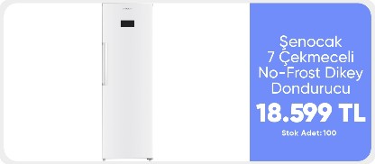 Şenocak VFN7274 7 Çekmeceli No-Frost Dikey Dondurucu