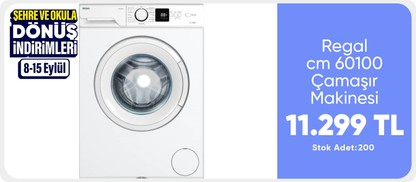 Regal cm 60100 Çamaşır Makinesi