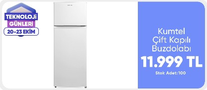 Kumtel HTMF-210 E Enerji Sınıfı 204 lt De Frost Buzdolabı
