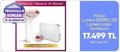 Philips Lumea BRI950/00 Lumea Lazer Epilasyon IPL Tüy Alma Cihazı Yüz+Vücut+Hassas Bölge Kullanımı,Kablolu/Kablosuz Kullanım
