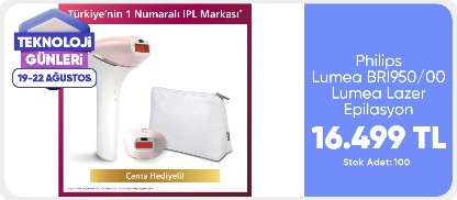 Philips Lumea BRI950/00 Lumea Lazer Epilasyon IPL Tüy Alma Cihazı Yüz+Vücut+Hassas Bölge Kullanımı,Kablolu/Kablosuz Kullanım
