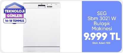 SEG Sbm 3021 W Bulaşık Makinesi