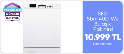 SEG Sbm 4021 We Bulaşık Makinesi