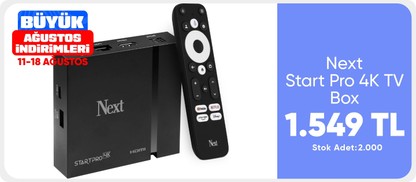Next Start Pro 4K TV Box
