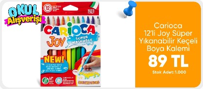 Carioca Joy Keçeli Kalem 12'li