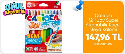 Carioca Joy Keçeli Kalem 12'li