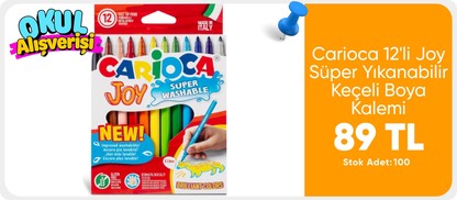 Carioca Joy Keçeli Kalem 12'li