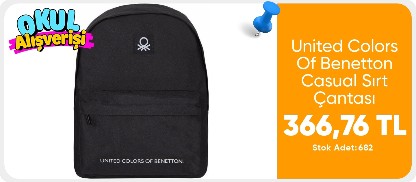 United Colors Of Benetton Casual Sırt Çantası / 7 Renk
