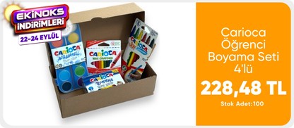 Carioca Öğrenci Boyama Set