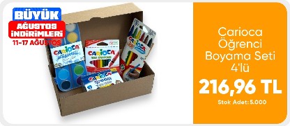 Carioca Öğrenci Boyama Seti