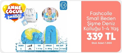 Fashcolle Small Beden Şişme Deniz Kolluğu 1-4 Yaş 