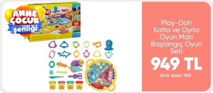 Play-Doh Katla ve Oyna Oyun Matı Başlangıç Oyun Seti