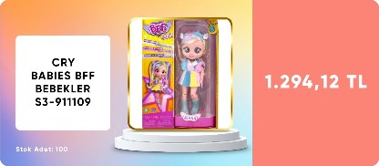 Cry Babies BFF Bebek Jenna 1100 TL
