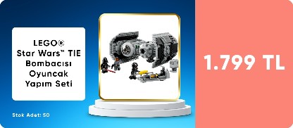 LEGO ® Star Wars™ TIE Bombacısı 75347 - 9 Yaş & Üzeri Çocuklar için Yaratıcı Oyuncak Yapım Seti (625 Parça)  1799TL