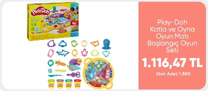 Play-Doh Katla ve Oyna Oyun Matı Başlangıç Oyun Seti 949 TL