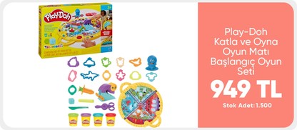 Play-Doh Katla ve Oyna Oyun Matı Başlangıç Oyun Seti 949 TL