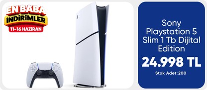 Sony Playstation 5 Slim 1 Tb Dijital Edition